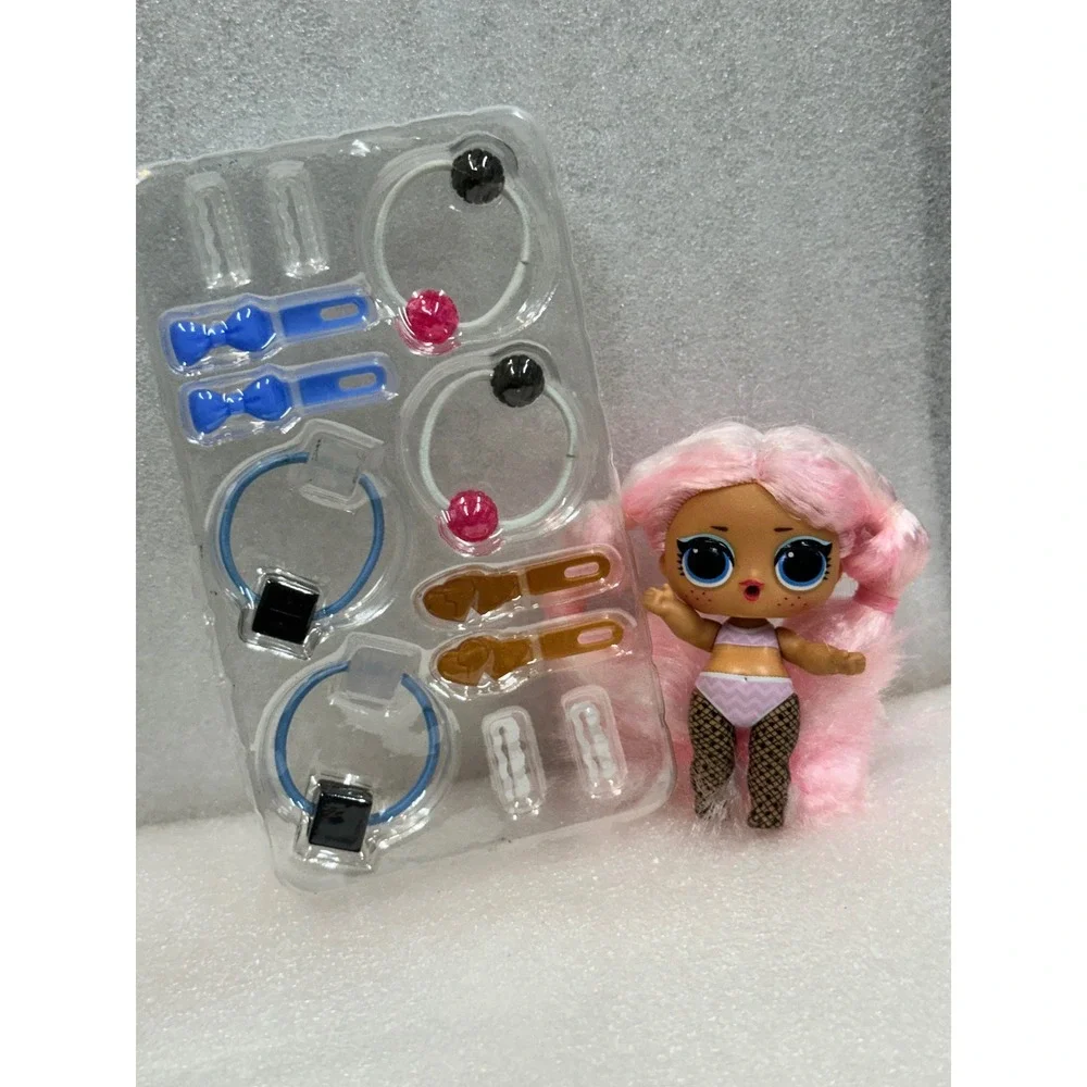 LOL Surprise OMG Remix Jukebox Doll Customizer with Accessories Pink Hair‎